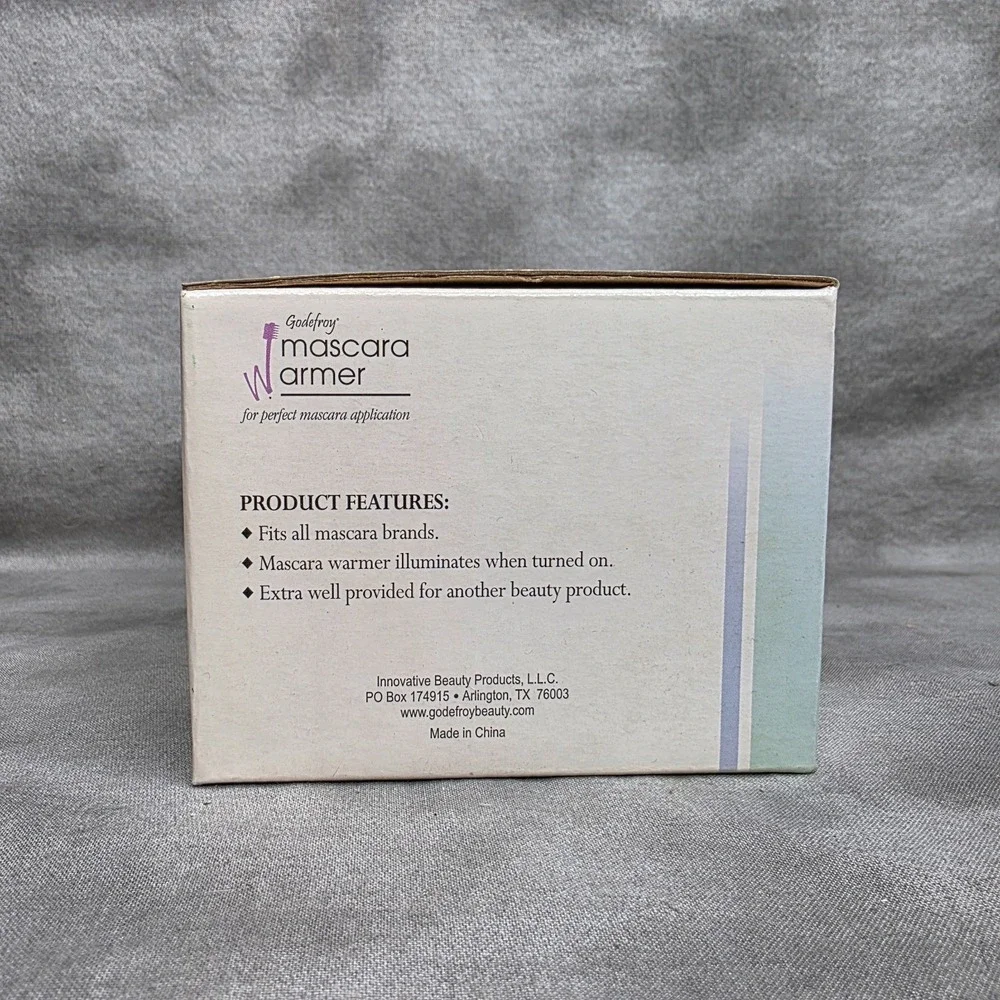 Godefroy Mascara Warmer - Fits all Brands - Perfect Mascara Applications - NEW
